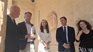 Lorca rinde homenaje al magistrado Juan Alcázar en el primer aniversario de su fallecimiento